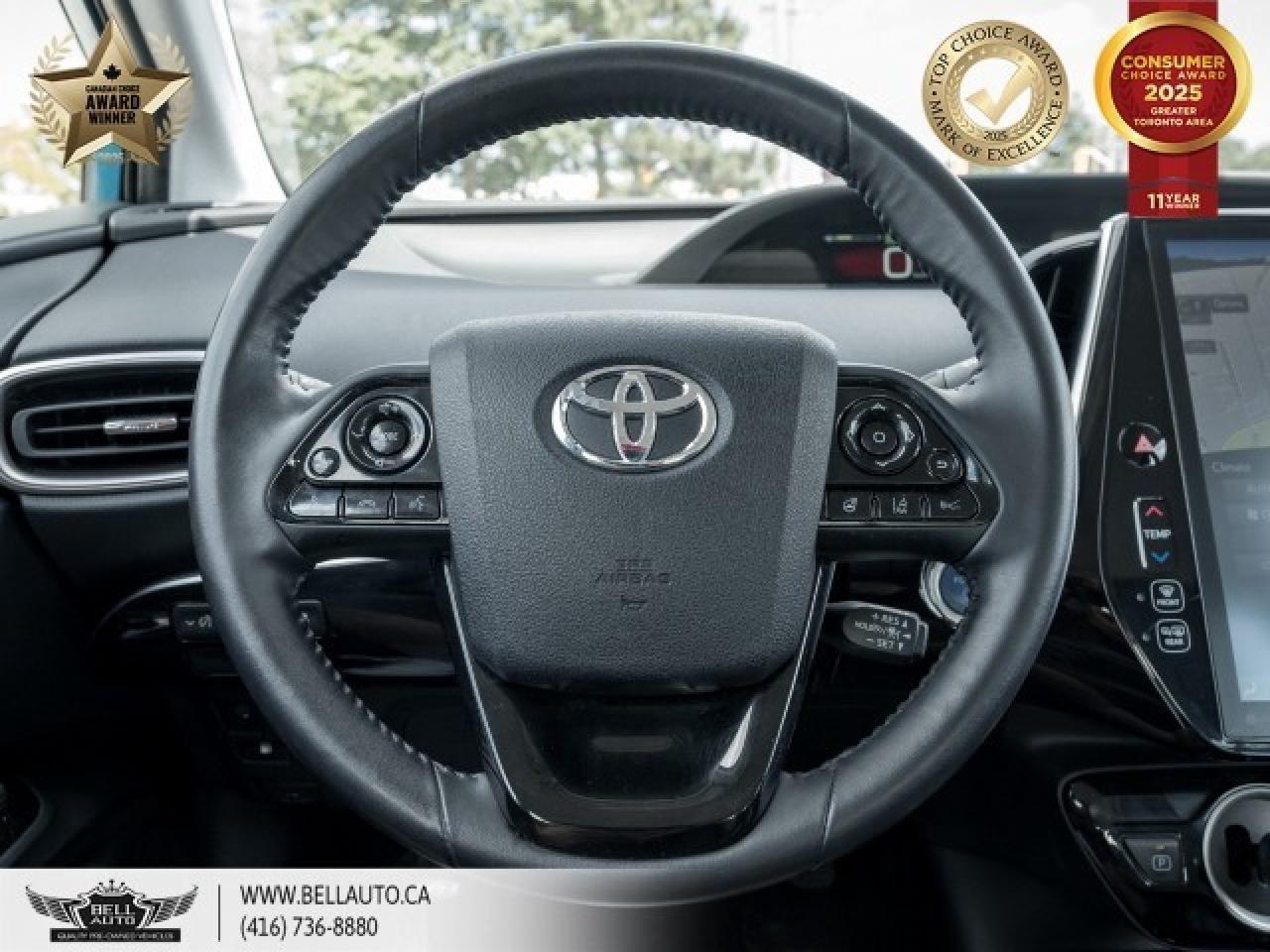 2021 Toyota Prius Prime Upgrade   HYBRID   NAVI   B.CAM   NLUXE LEATHER Photo