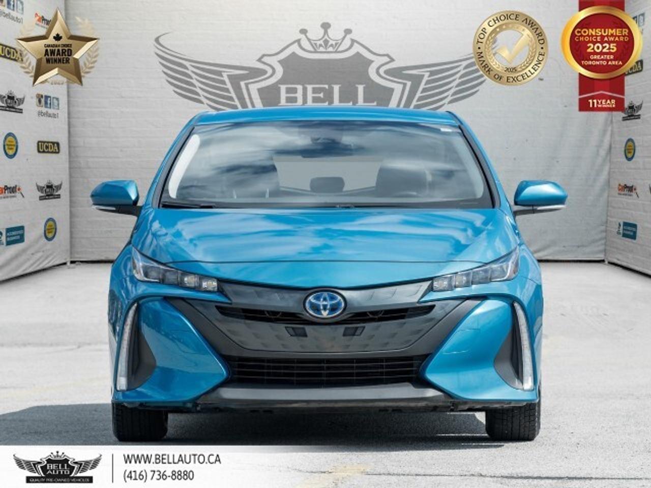 2021 Toyota Prius Prime Upgrade   HYBRID   NAVI   B.CAM   NLUXE LEATHER Photo