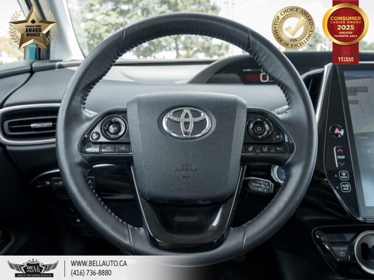 2021 Toyota Prius Prime Upgrade   HYBRID   NAVI   B.CAM   NLUXE LEATHER Photo