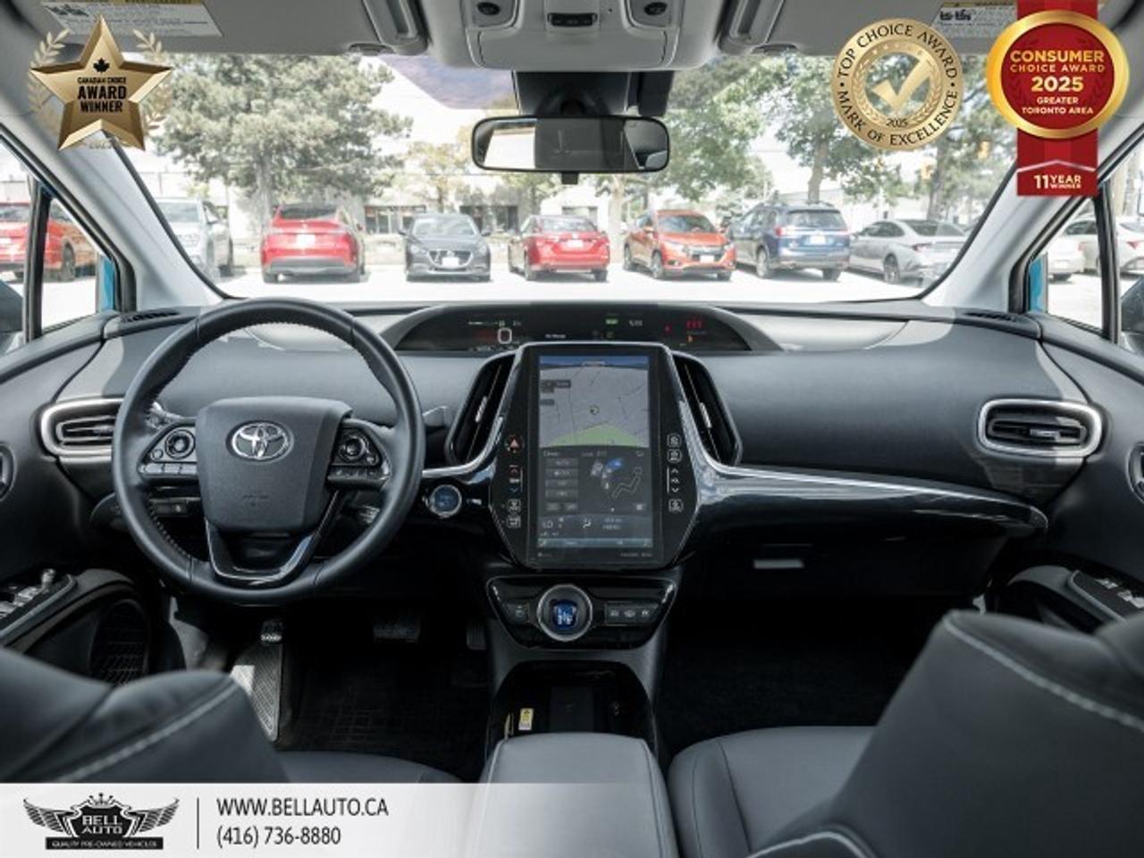 2021 Toyota Prius Prime Upgrade   HYBRID   NAVI   B.CAM   NLUXE LEATHER Photo