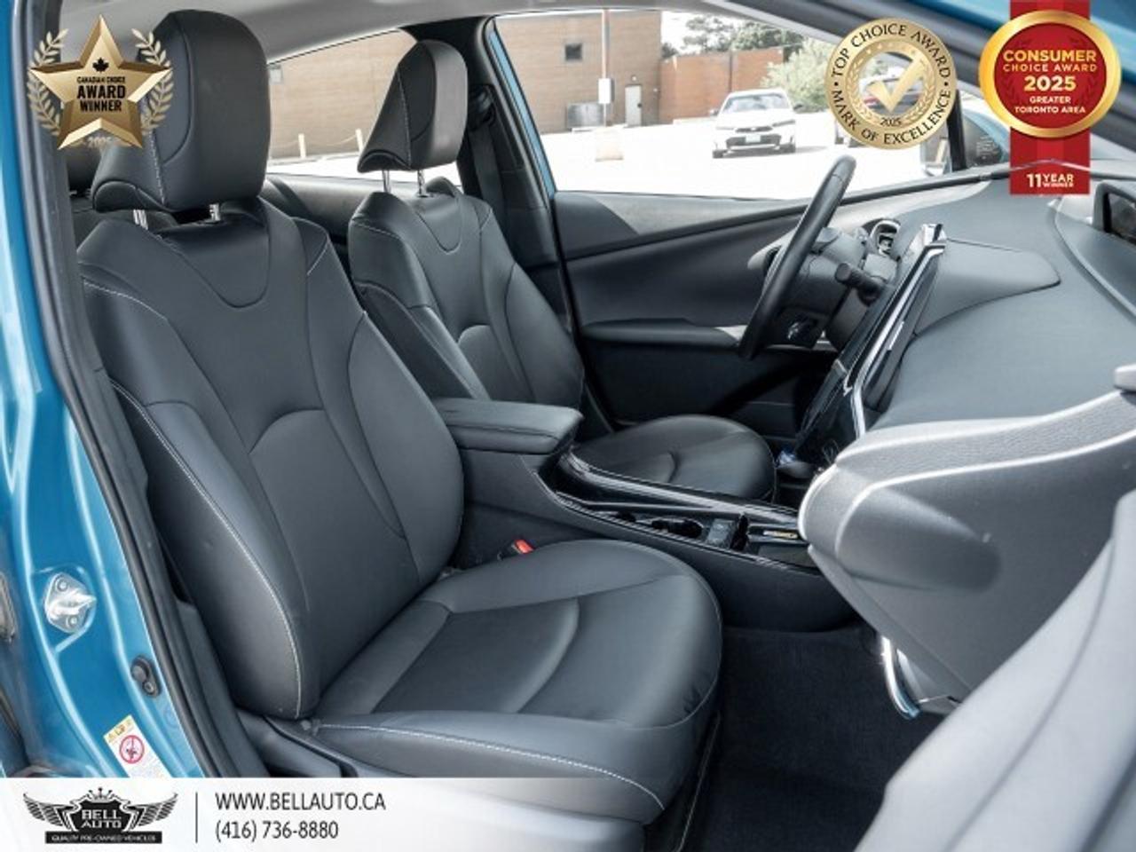 2021 Toyota Prius Prime Upgrade   HYBRID   NAVI   B.CAM   NLUXE LEATHER Photo