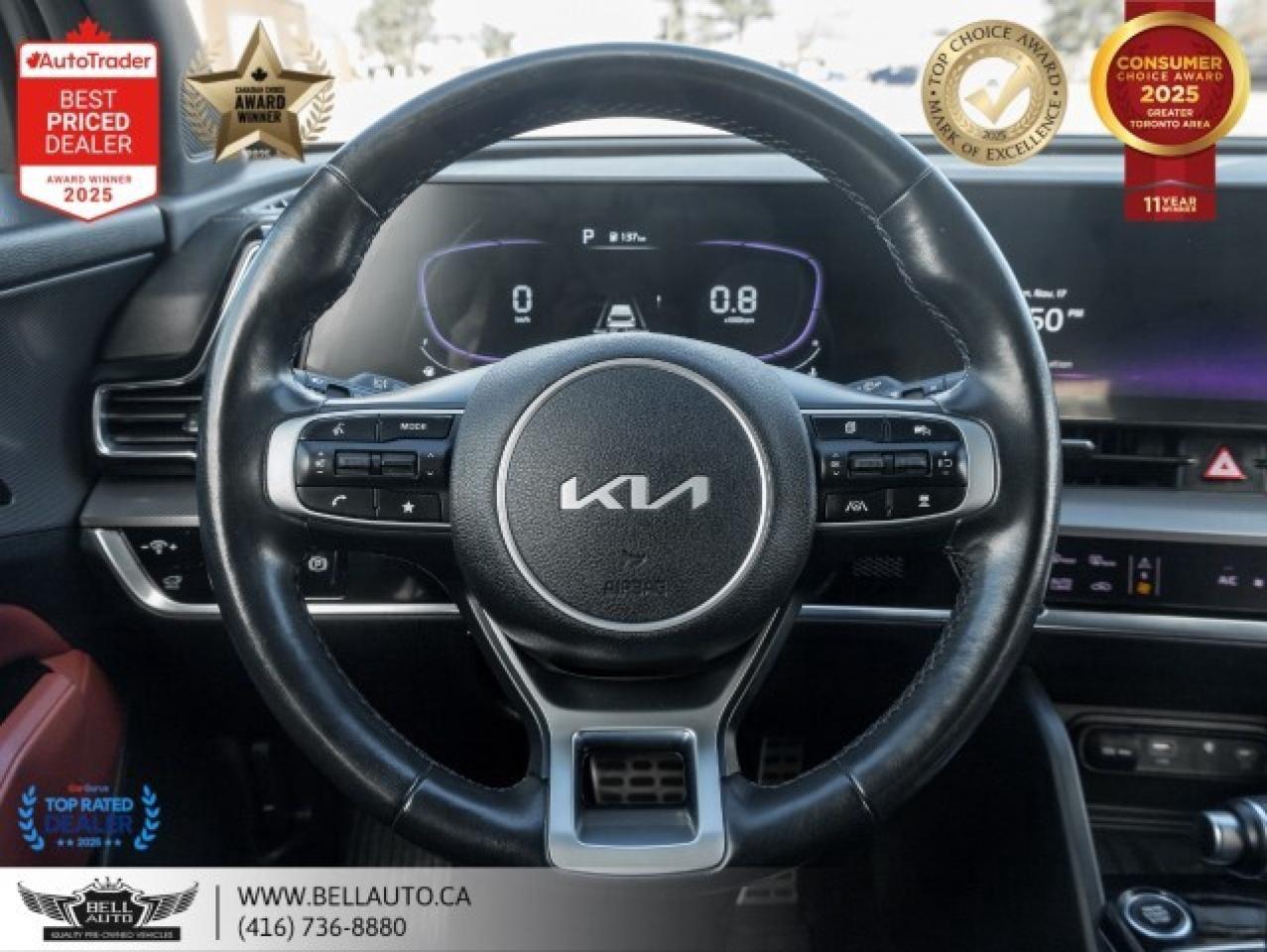 2023 Kia Sportage EX Premium   NAVI   B.CAM   PANO   RED LTHR   ONEO Photo