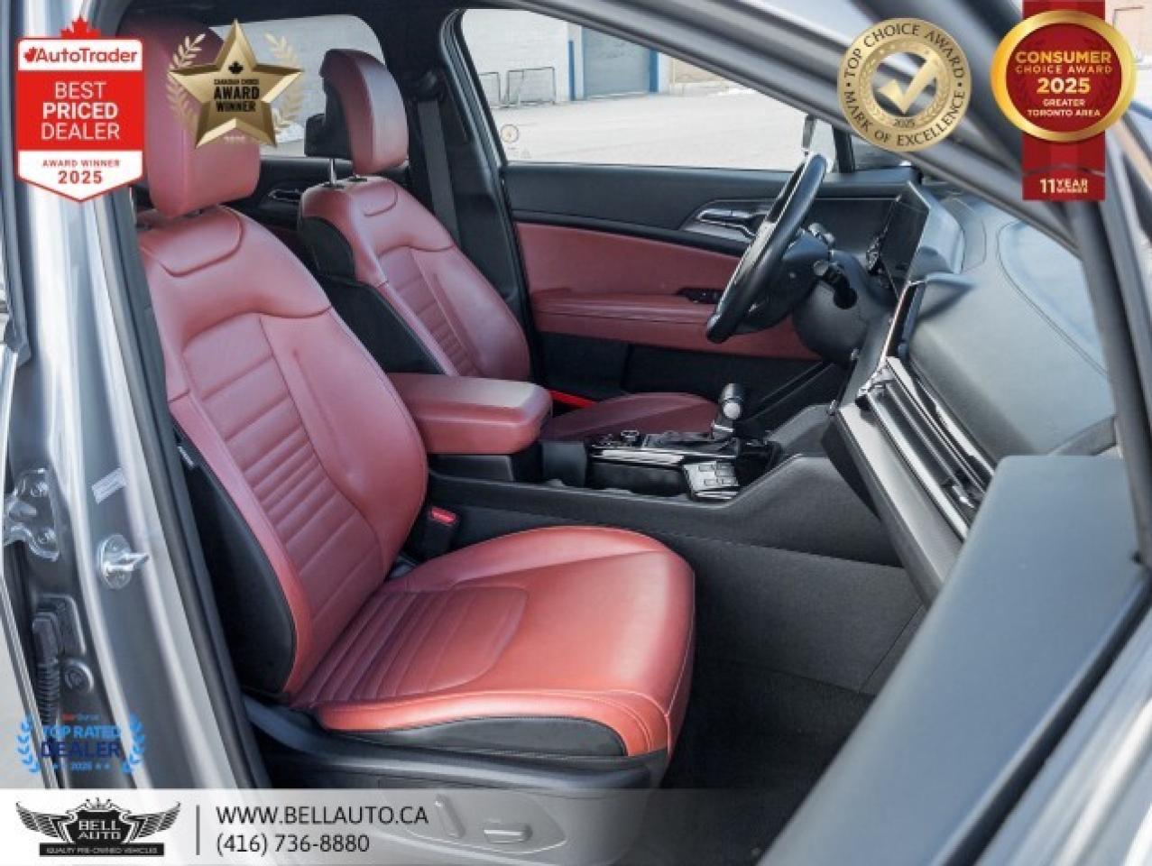 2023 Kia Sportage EX Premium   NAVI   B.CAM   PANO   RED LTHR   ONEO Photo