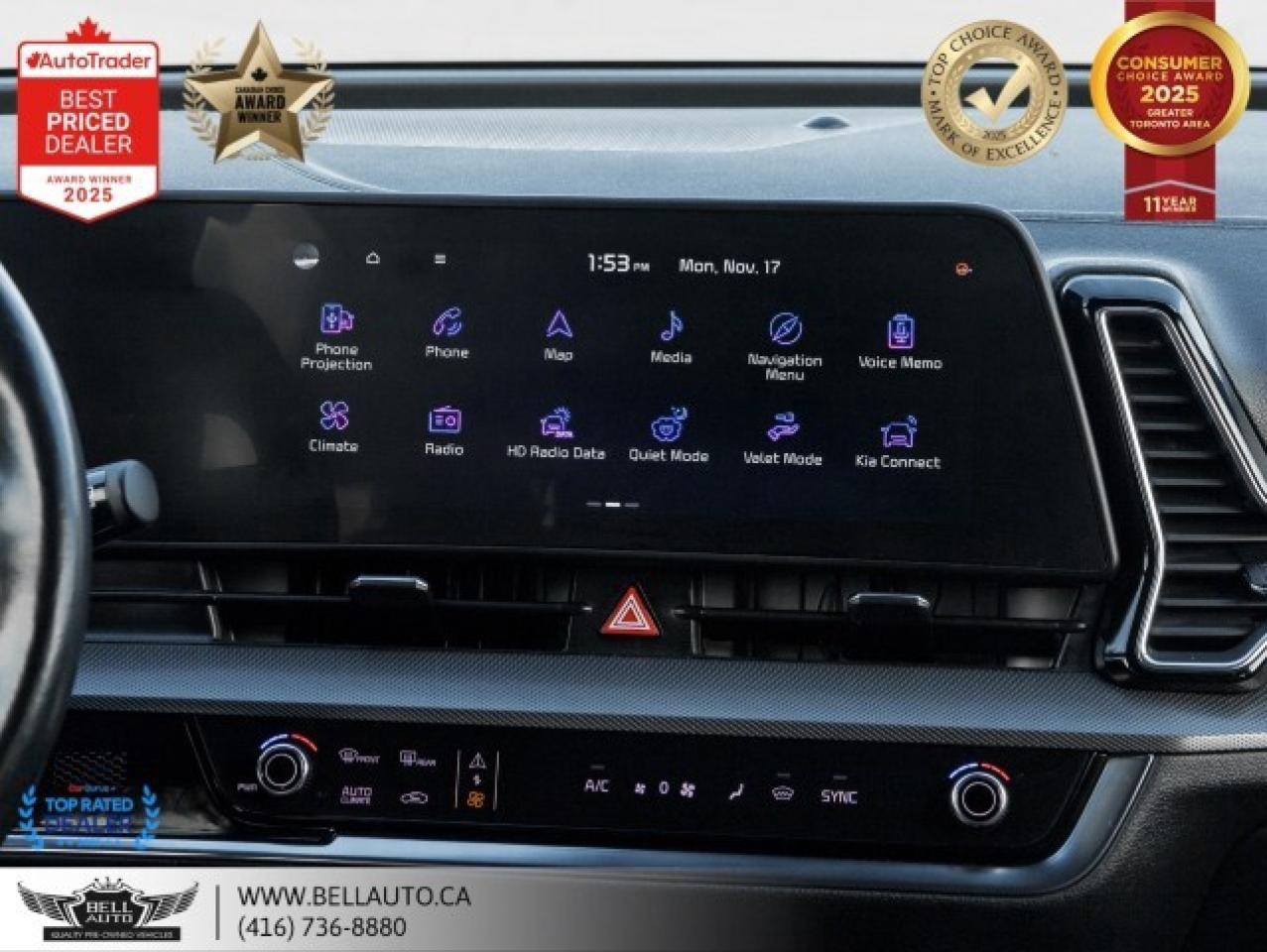 2023 Kia Sportage EX Premium   NAVI   B.CAM   PANO   RED LTHR   ONEO Photo