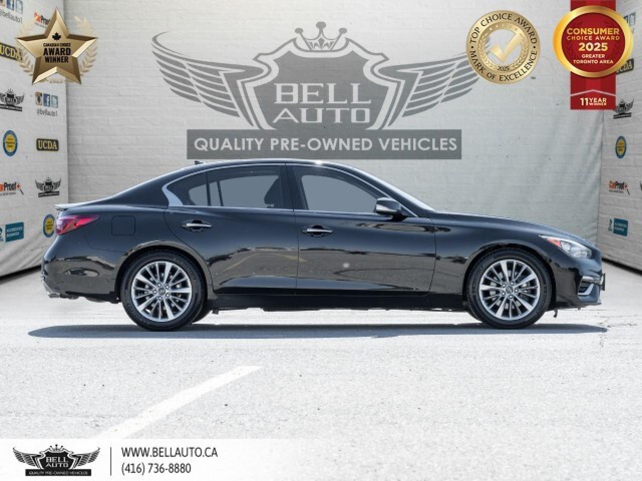 2021 Infiniti Q50 Essential Tech   AWD   360CAM   SUNROOF   B.SPOT Photo
