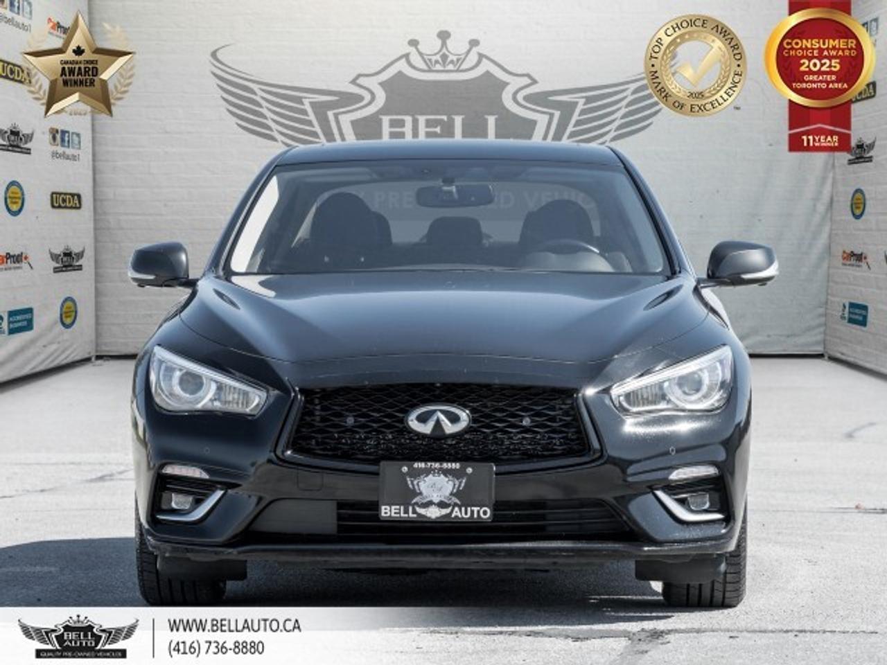 2021 Infiniti Q50 Essential Tech   AWD   360CAM   SUNROOF   B.SPOT Photo