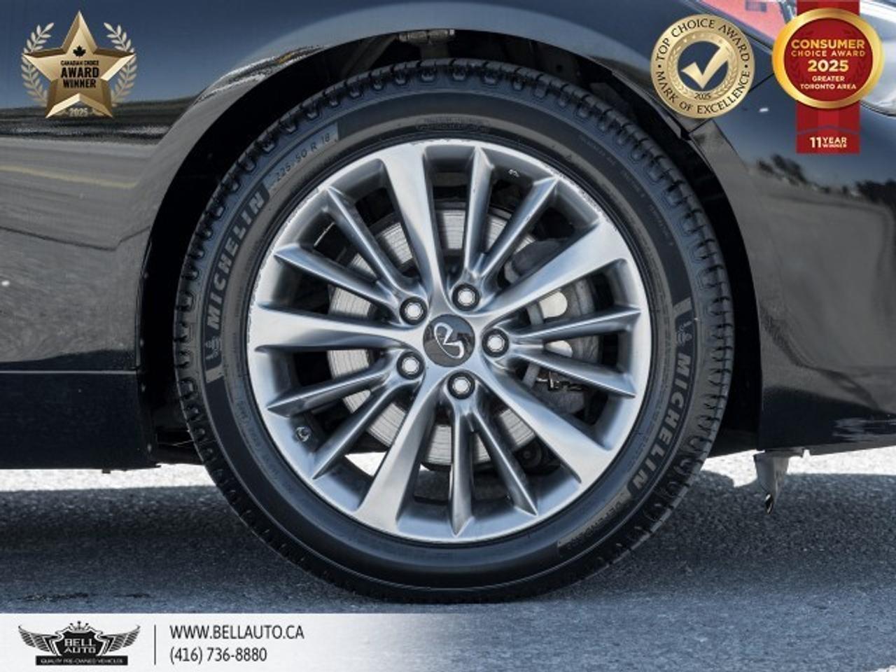 2021 Infiniti Q50 Essential Tech   AWD   360CAM   SUNROOF   B.SPOT Photo