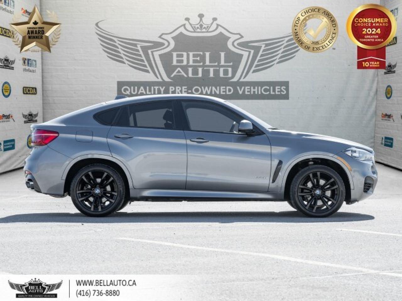 2017 BMW X6 xDrive50i, M-SPORTPKG, REDLEATHER, NAVI, MOONROOF, Photo