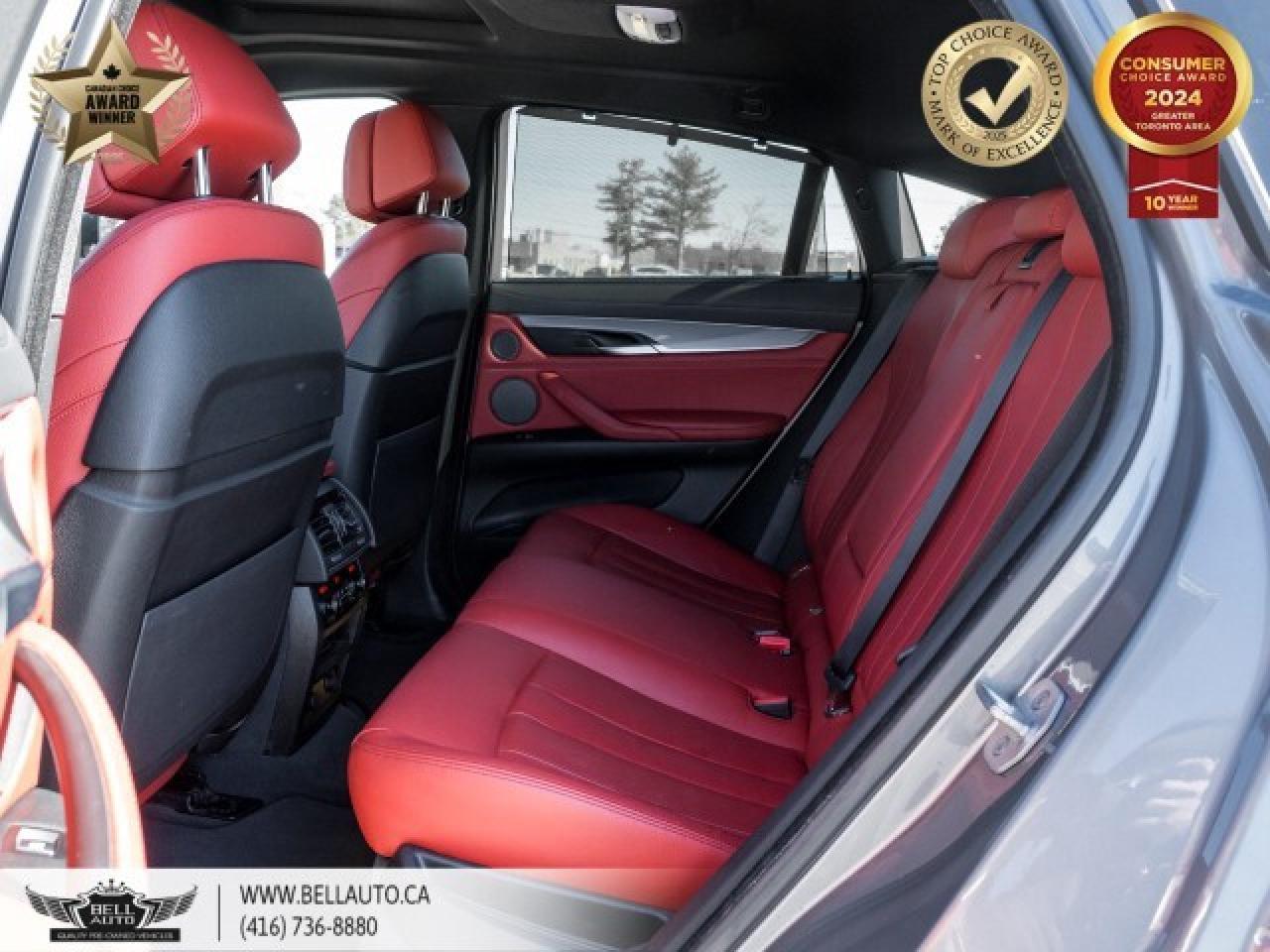 2017 BMW X6 xDrive50i, M-SPORTPKG, REDLEATHER, NAVI, MOONROOF, Photo