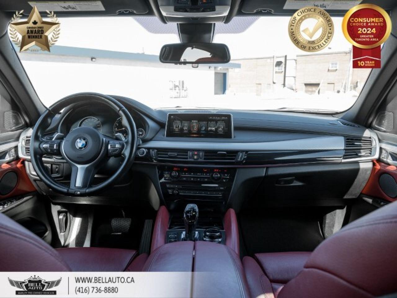 2017 BMW X6 xDrive50i, M-SPORTPKG, REDLEATHER, NAVI, MOONROOF, Photo