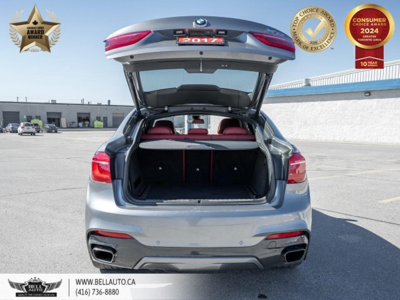 2017 BMW X6 xDrive50i, M-SPORTPKG, REDLEATHER, NAVI, MOONROOF, Photo