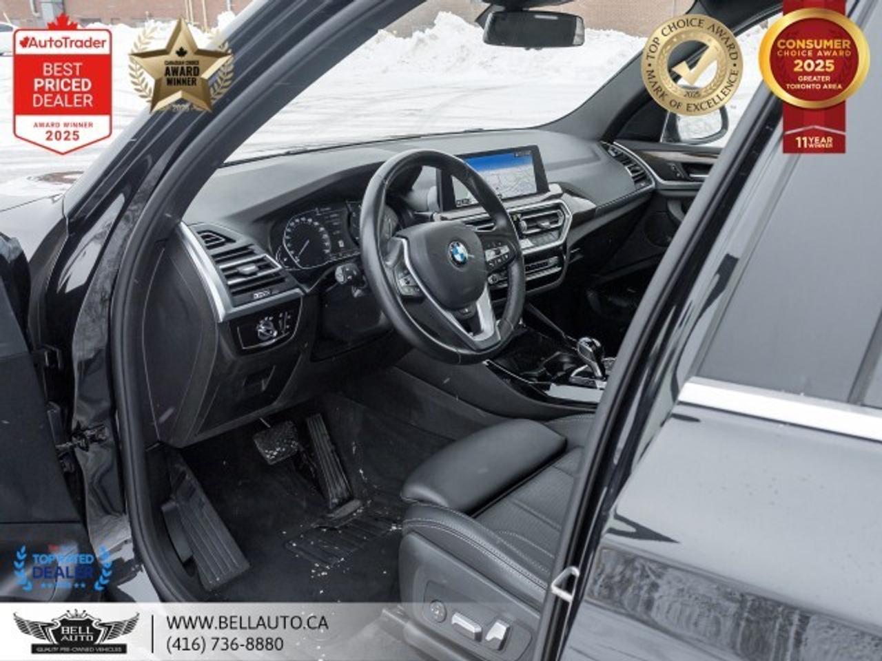 2022 BMW X3 xDrive30i   NAVI   B.CAM   PANO   ONEOWNER   NOACC Photo