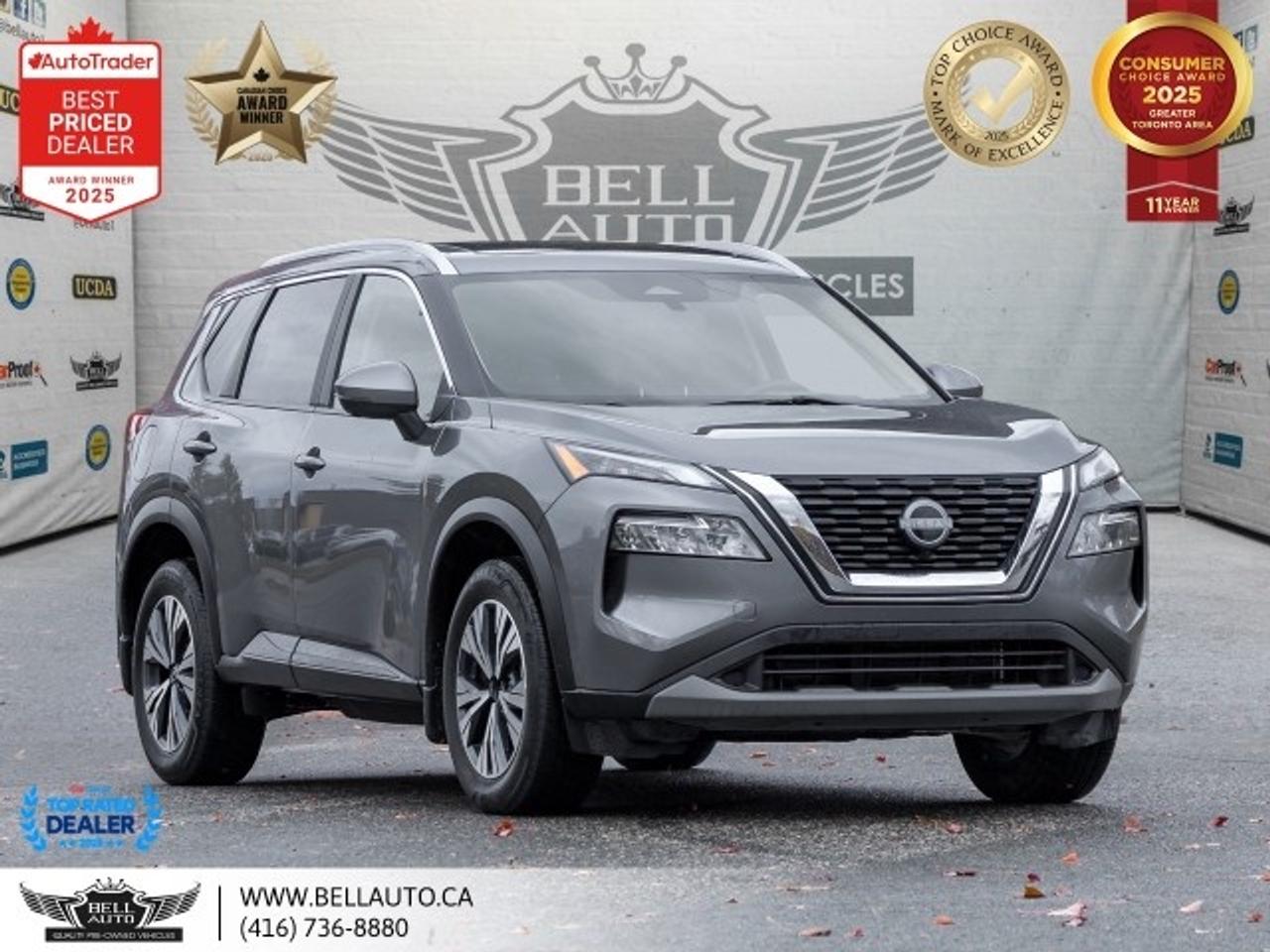2023 Nissan Rogue SV Moonroof   AWD   PANO   B.CAM   B.SPOT   ONEOWN Photo0