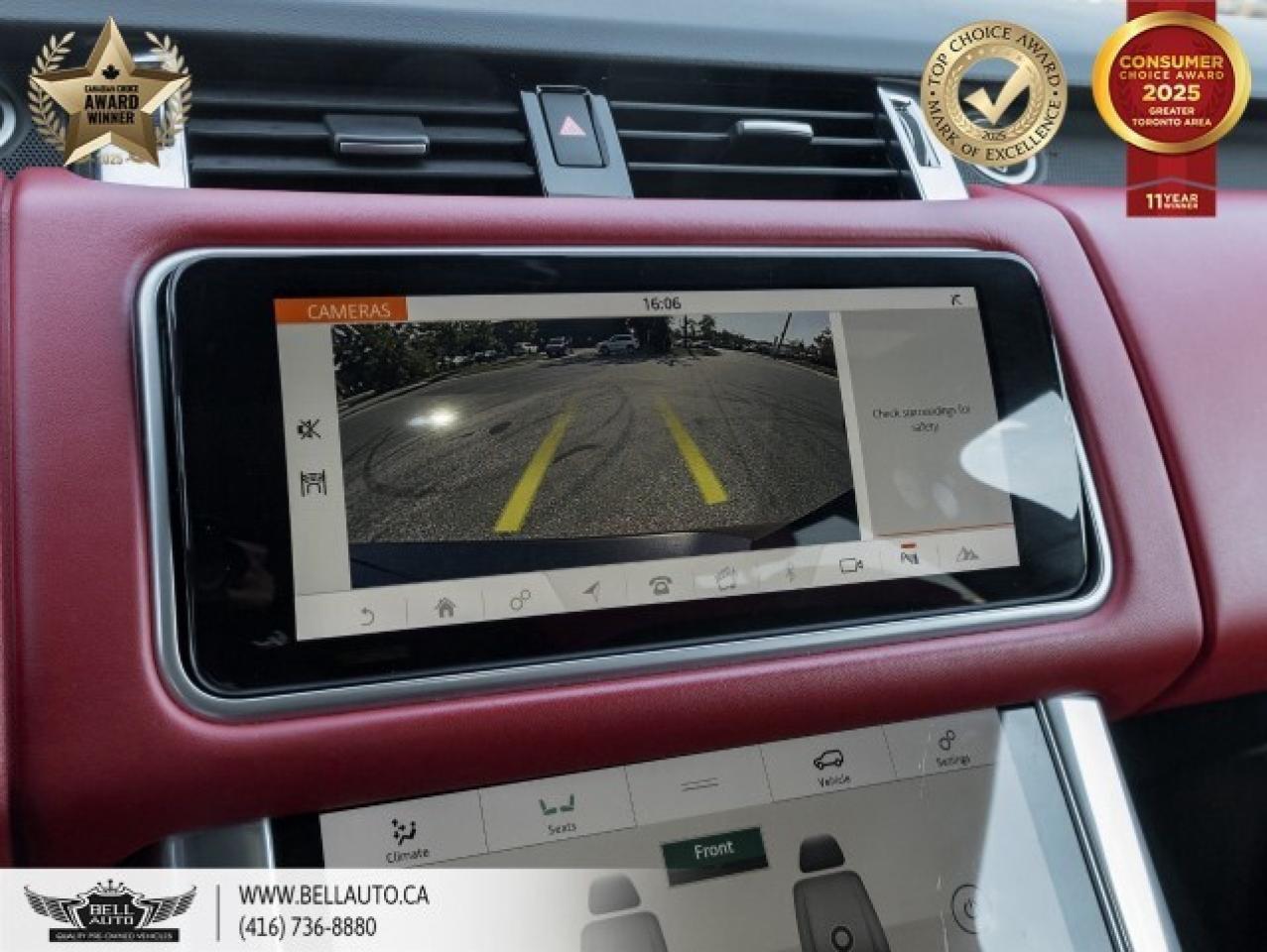 2022 Land Rover Range Rover Sport HST   NAVI   B.CAM   PANO   RED LTHR   MERIDIAN Photo