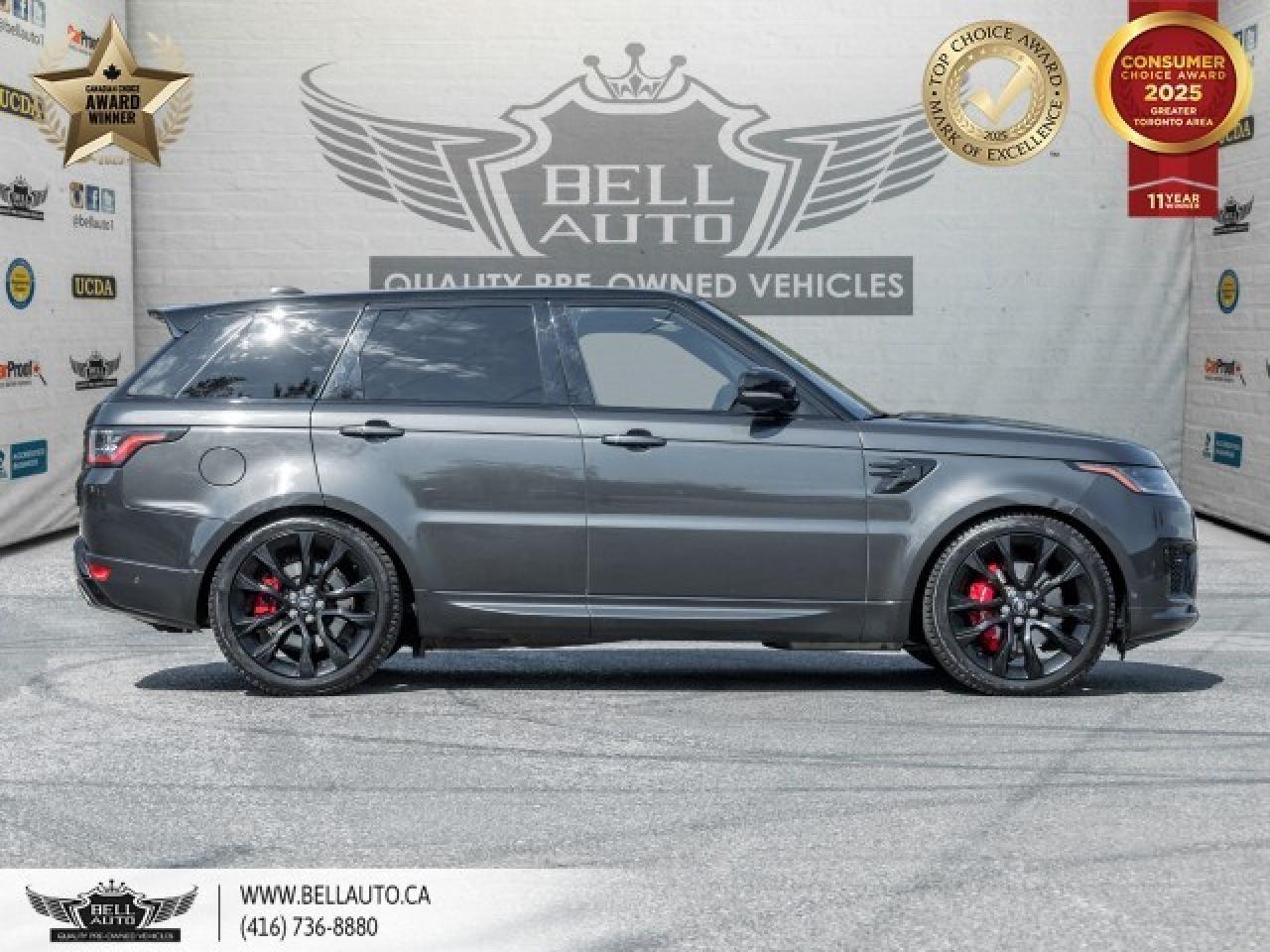 2022 Land Rover Range Rover Sport HST   NAVI   B.CAM   PANO   RED LTHR   MERIDIAN Photo