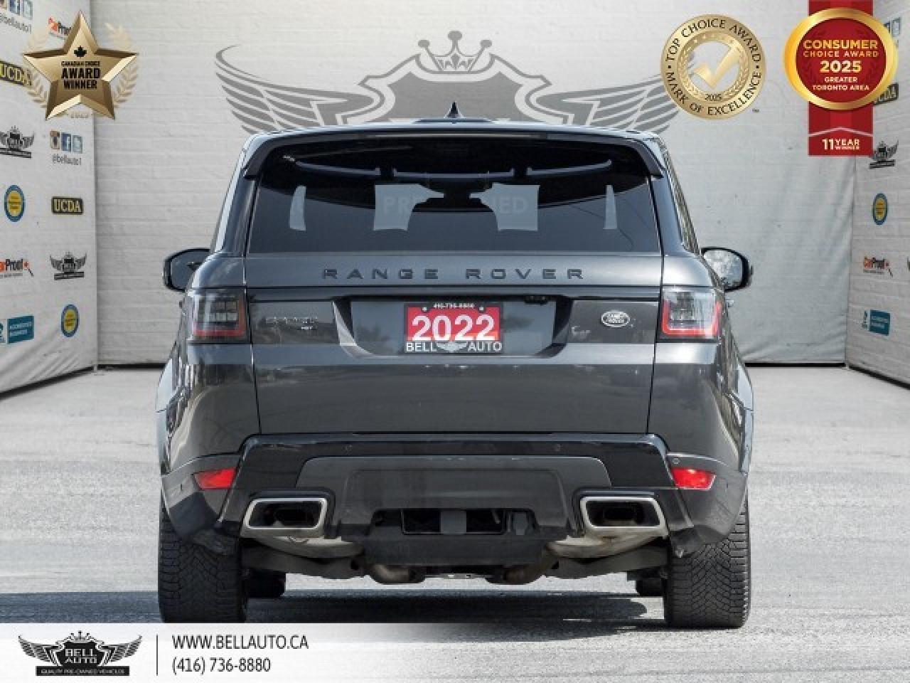 2022 Land Rover Range Rover Sport HST   NAVI   B.CAM   PANO   RED LTHR   MERIDIAN Photo