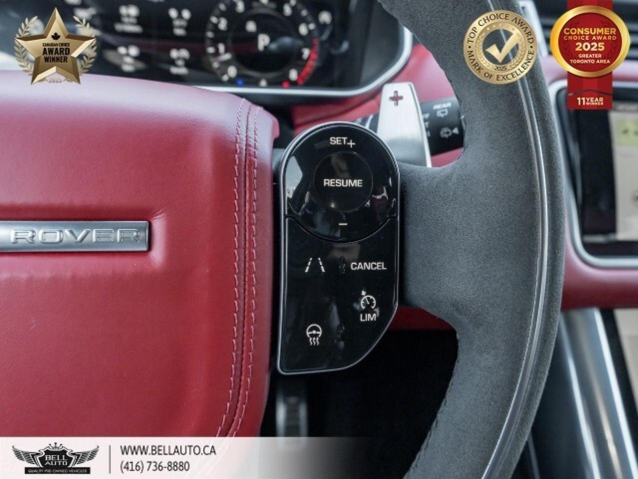 2022 Land Rover Range Rover Sport HST   NAVI   B.CAM   PANO   RED LTHR   MERIDIAN Photo