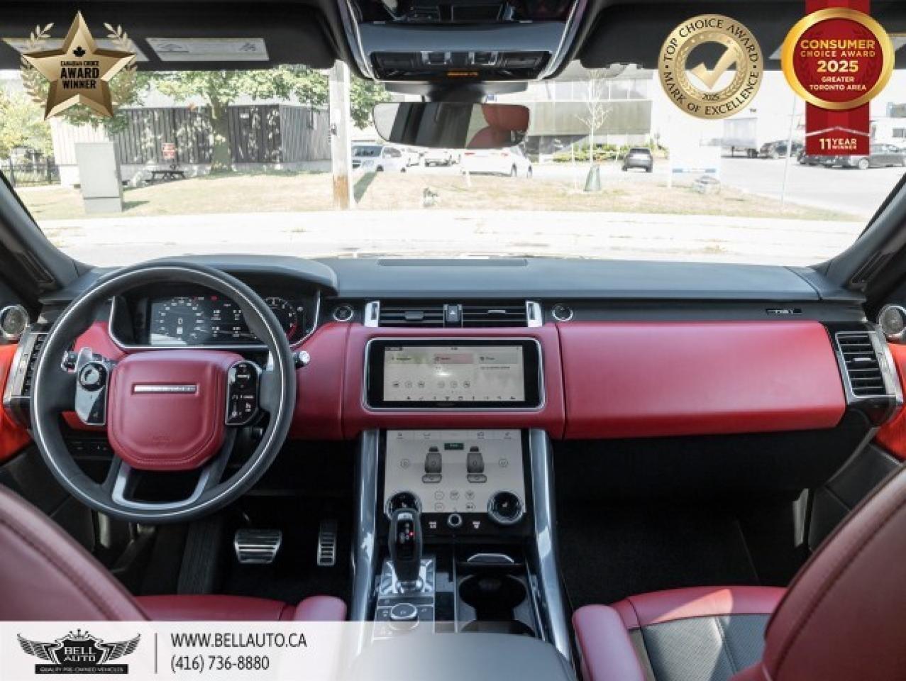 2022 Land Rover Range Rover Sport HST   NAVI   B.CAM   PANO   RED LTHR   MERIDIAN Photo