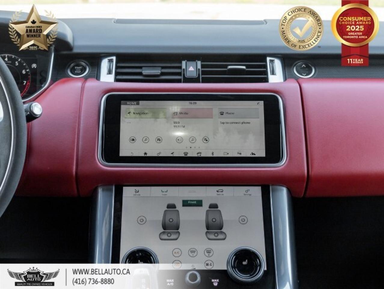 2022 Land Rover Range Rover Sport HST   NAVI   B.CAM   PANO   RED LTHR   MERIDIAN Photo