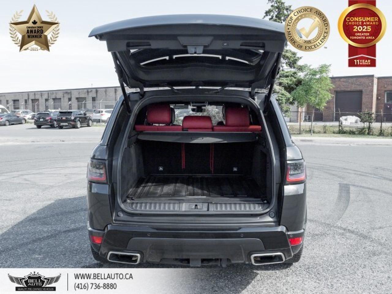 2022 Land Rover Range Rover Sport HST   NAVI   B.CAM   PANO   RED LTHR   MERIDIAN Photo