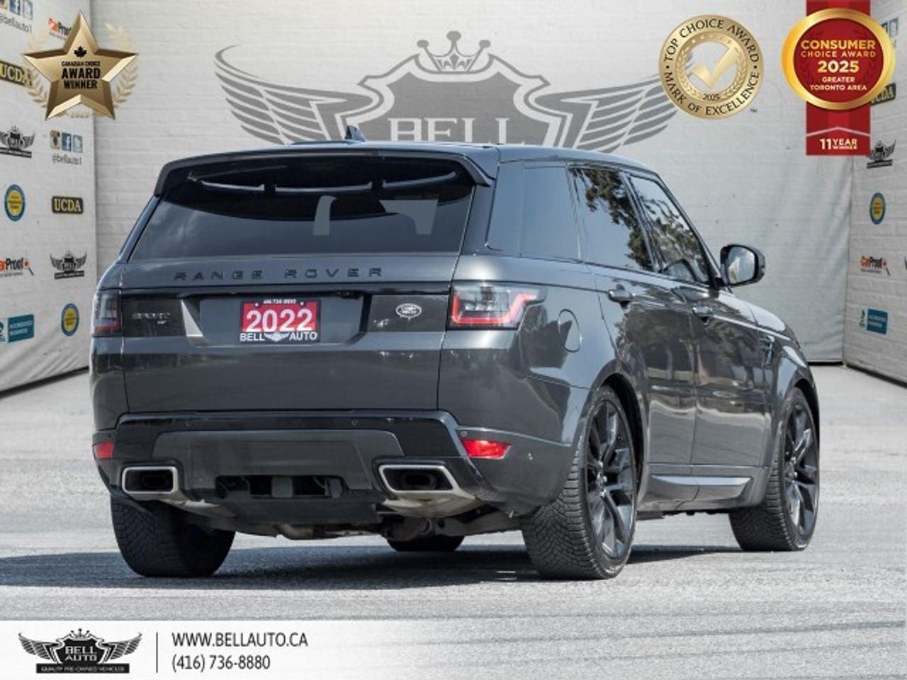 2022 Land Rover Range Rover Sport HST   NAVI   B.CAM   PANO   REDLTHR   MERIDIAN   N Photo
