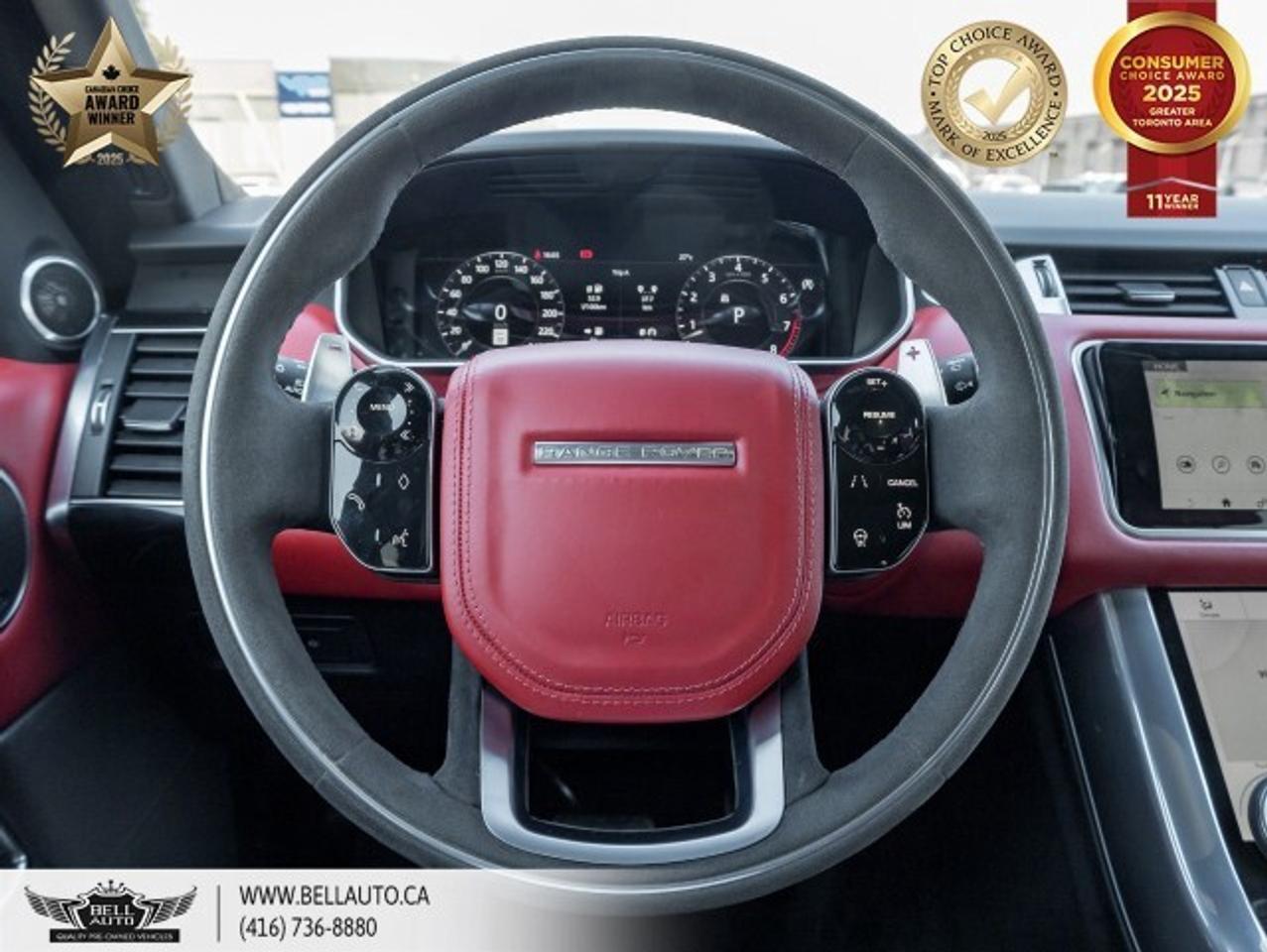 2022 Land Rover Range Rover Sport HST   NAVI   B.CAM   PANO   REDLTHR   MERIDIAN   N Photo