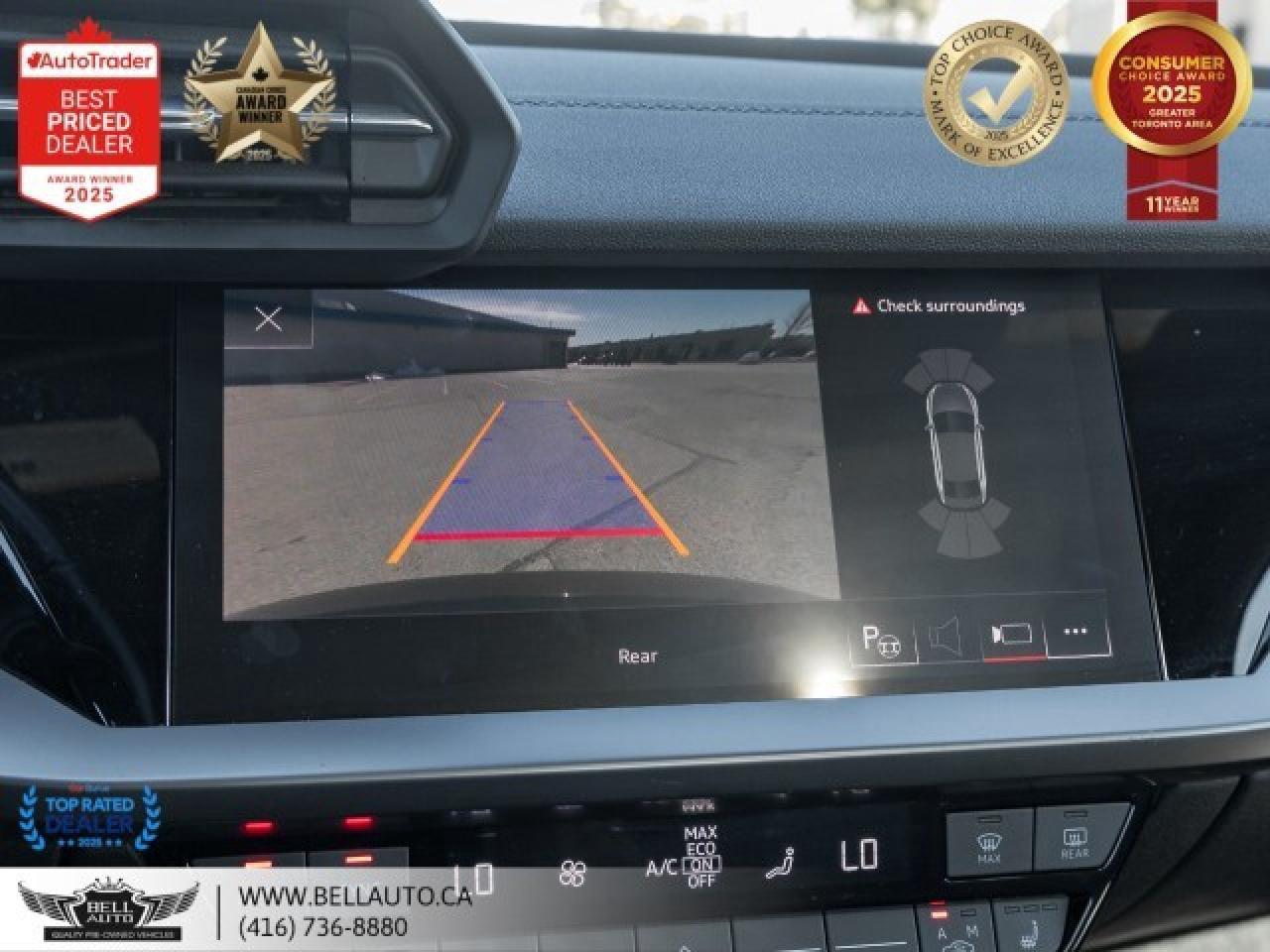 2023 Audi A3 Komfort   PANO   PARKASSIST   HTD SEATS   LEATHER Photo3