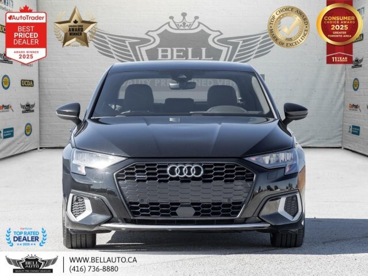 2023 Audi A3 Komfort   PANO   PARKASSIST   HTD SEATS   LEATHER Photo