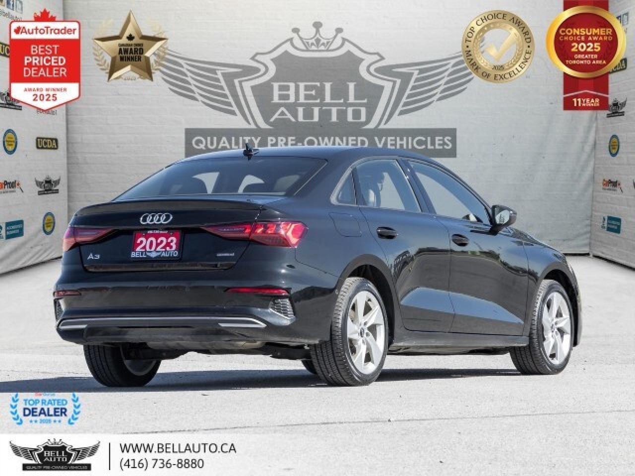 2023 Audi A3 Komfort   PANO   PARKASSIST   HTD SEATS   LEATHER Photo