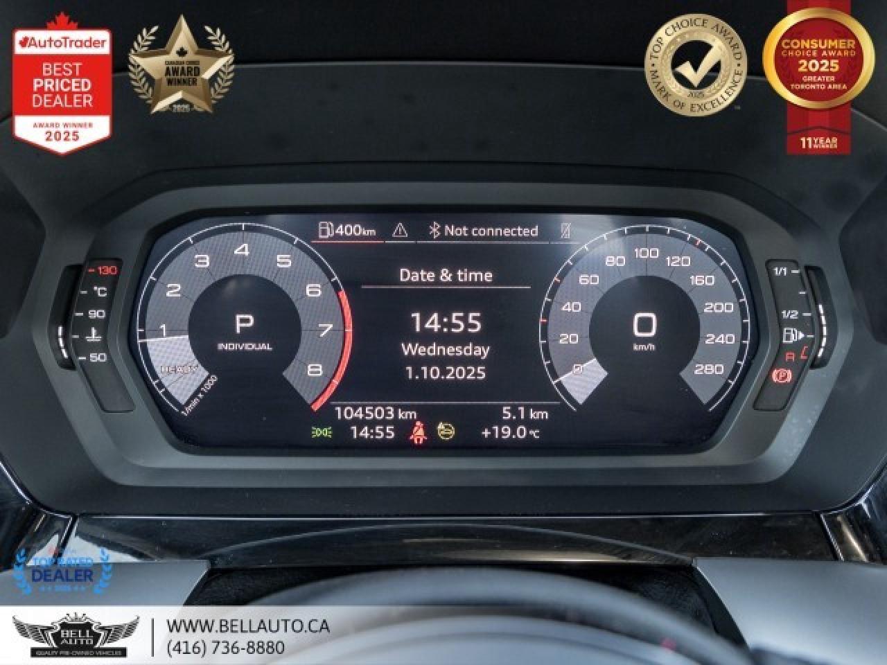 2023 Audi A3 Komfort   PANO   PARKASSIST   HTD SEATS   LEATHER Photo