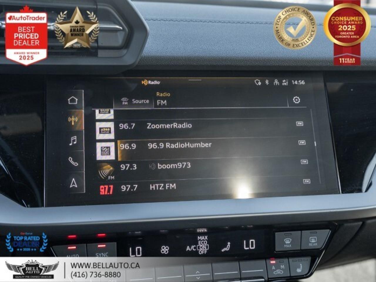 2023 Audi A3 Komfort   PANO   PARKASSIST   HTD SEATS   LEATHER Photo