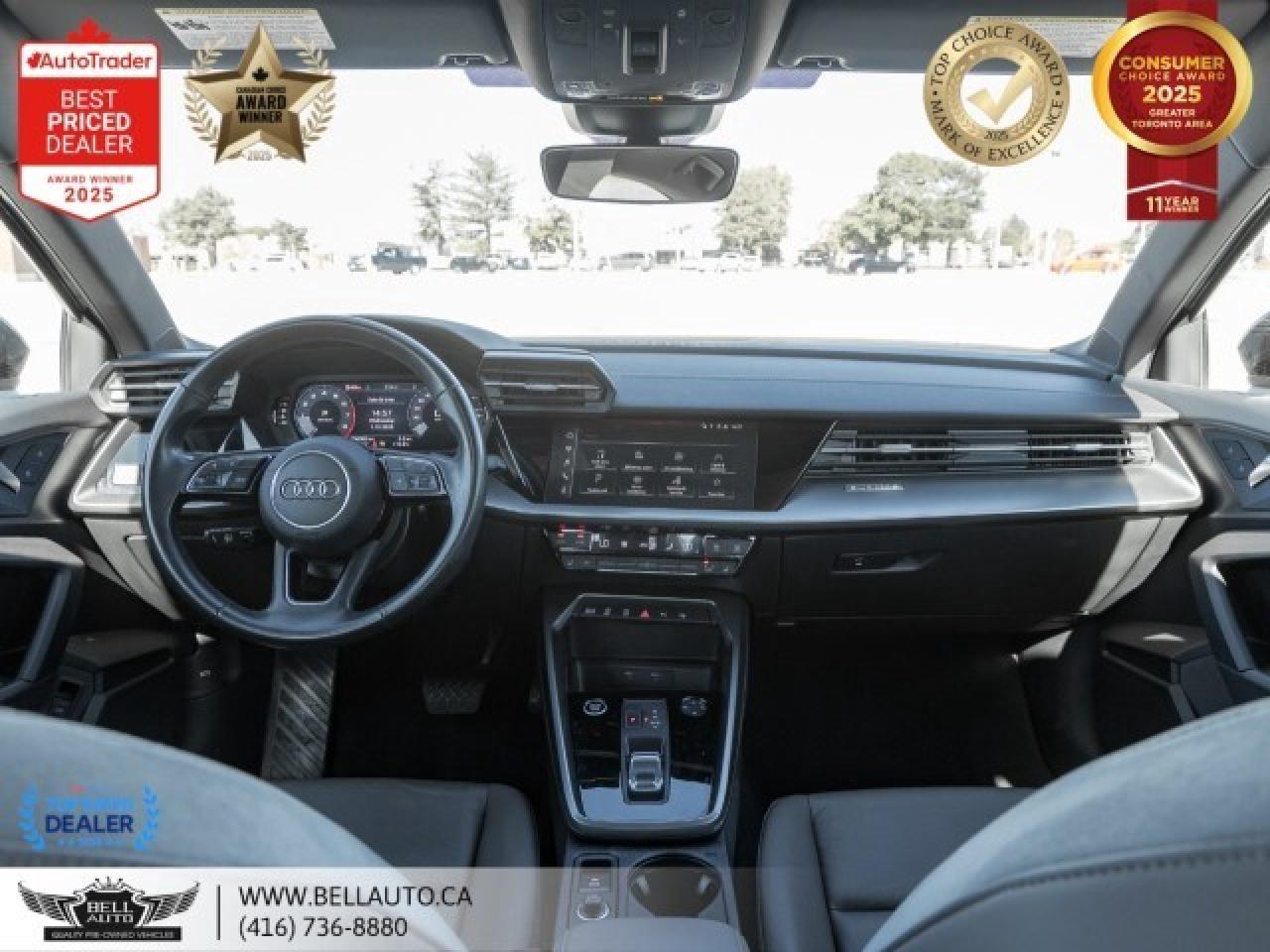 2023 Audi A3 Komfort   PANO   PARKASSIST   HTD SEATS   LEATHER Photo