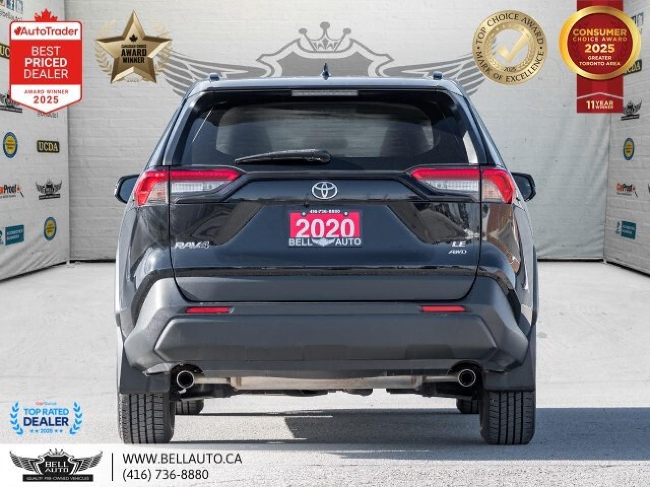 2020 Toyota RAV4 LE   AWD   B.CAM   STLTRADIO   DRIVEMODE   ONEOWNE Photo