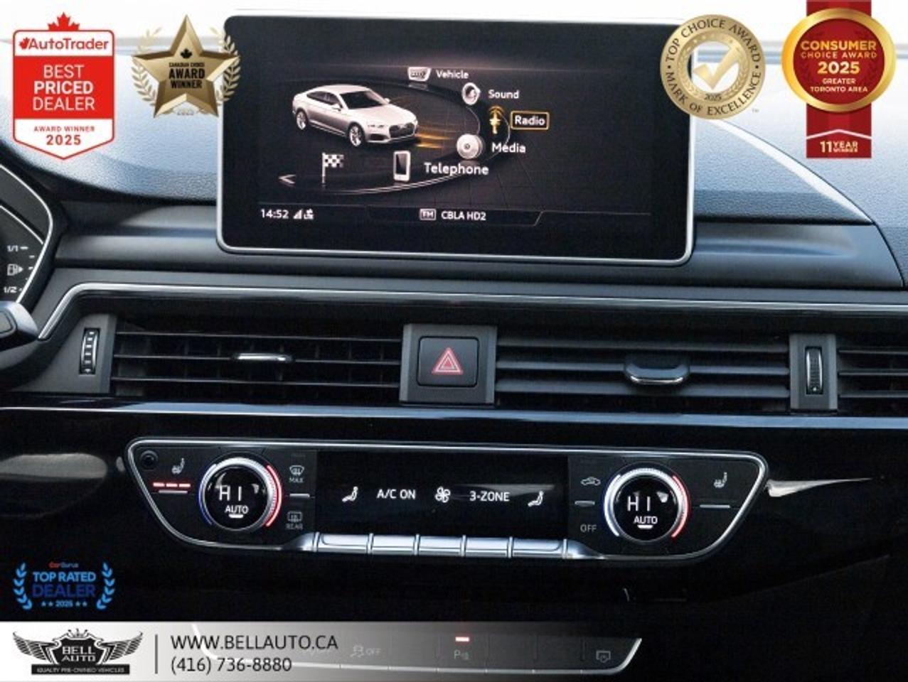 2019 Audi A5 Sportback Progressiv   S-LINE   QUATTRO   SUNROOF   B.CAM Photo