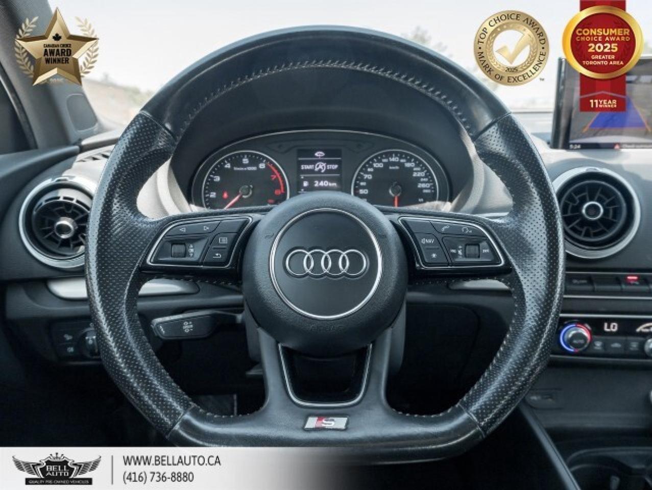2017 Audi A3 2.0T Progressiv   S-LINE   PANO   PWR&HTD SEAT   B Photo