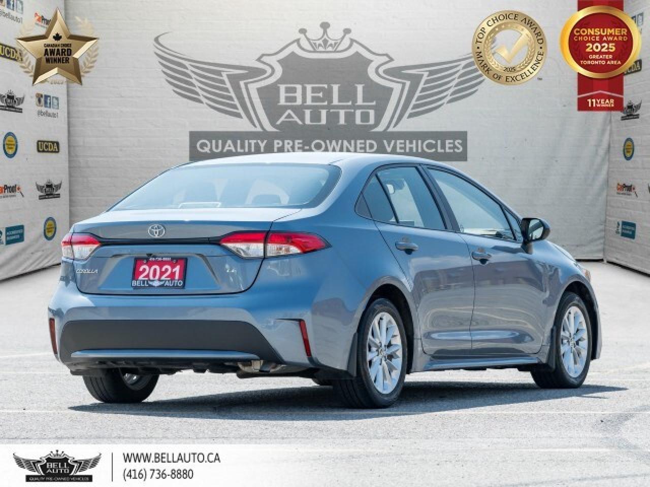 2021 Toyota Corolla LE   B.CAM   SUNROOF   HEATED SEATS   SATELLITERAD Photo