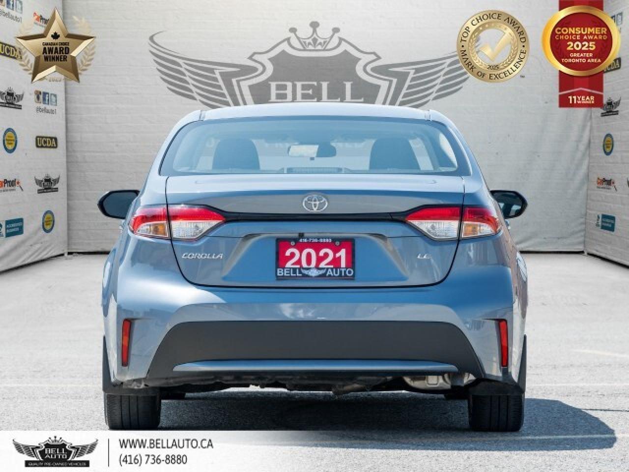 2021 Toyota Corolla LE   B.CAM   SUNROOF   HEATED SEATS   SATELLITERAD Photo