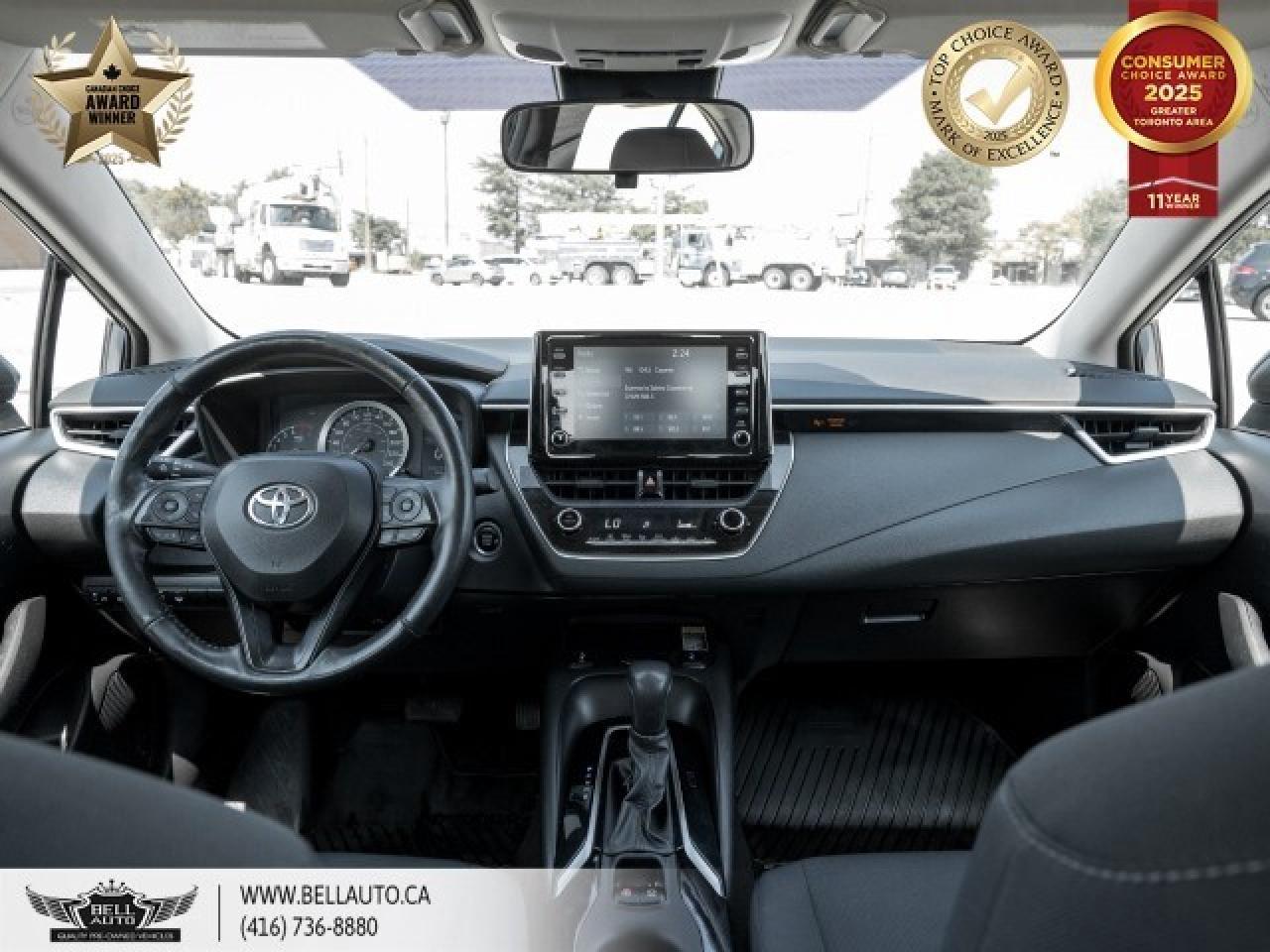 2021 Toyota Corolla LE   B.CAM   SUNROOF   HEATED SEATS   SATELLITERAD Photo