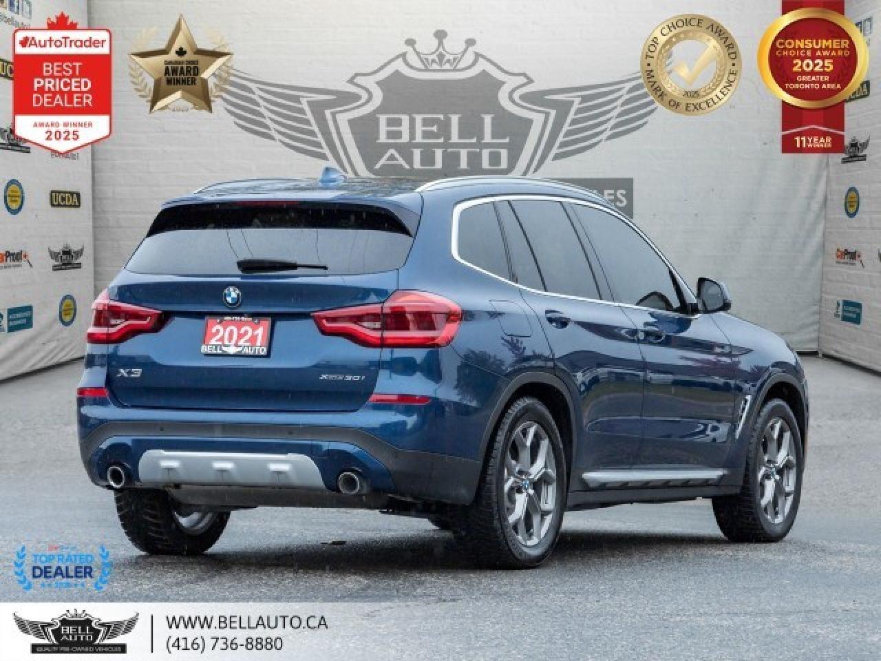 2021 BMW X3 xDrive30i   NAVI   B.CAM   B.SPOT   HTD&MMRY SEATS Photo