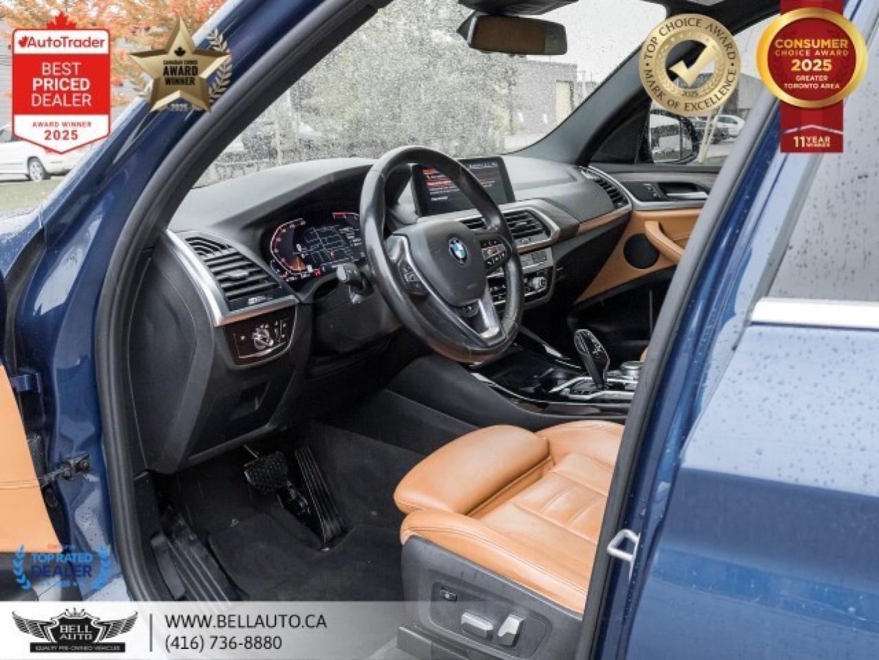 2021 BMW X3 xDrive30i   NAVI   B.CAM   B.SPOT   HTD&MMRY SEATS Photo