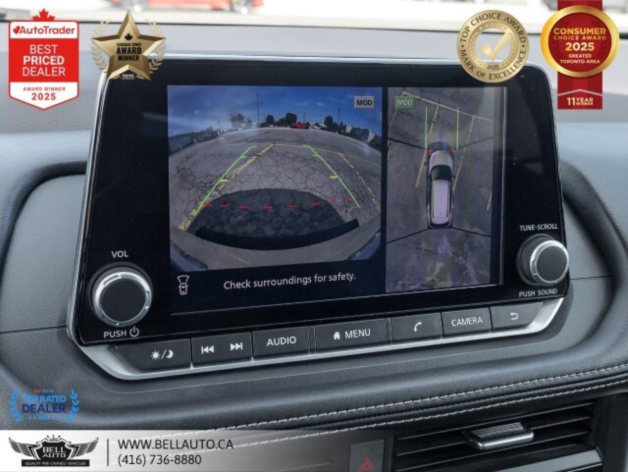 2023 Nissan Rogue SV Moonroof   PANO   HTD & PWR SEATS   B.CAM   B.S Photo4