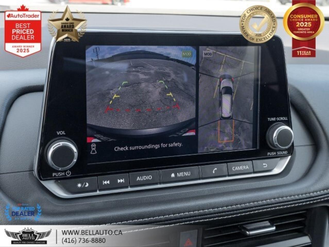 2023 Nissan Rogue SV Moonroof   PANO   HTD & PWR SEATS   B.CAM   B.S Photo3