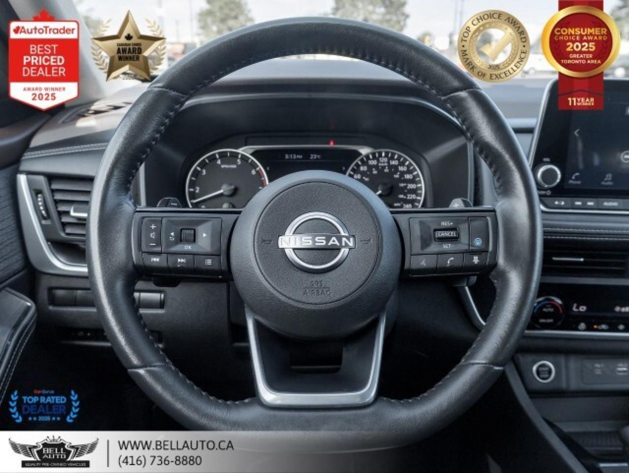 2023 Nissan Rogue SV Moonroof   PANO   HTD & PWR SEATS   B.CAM   B.S Photo