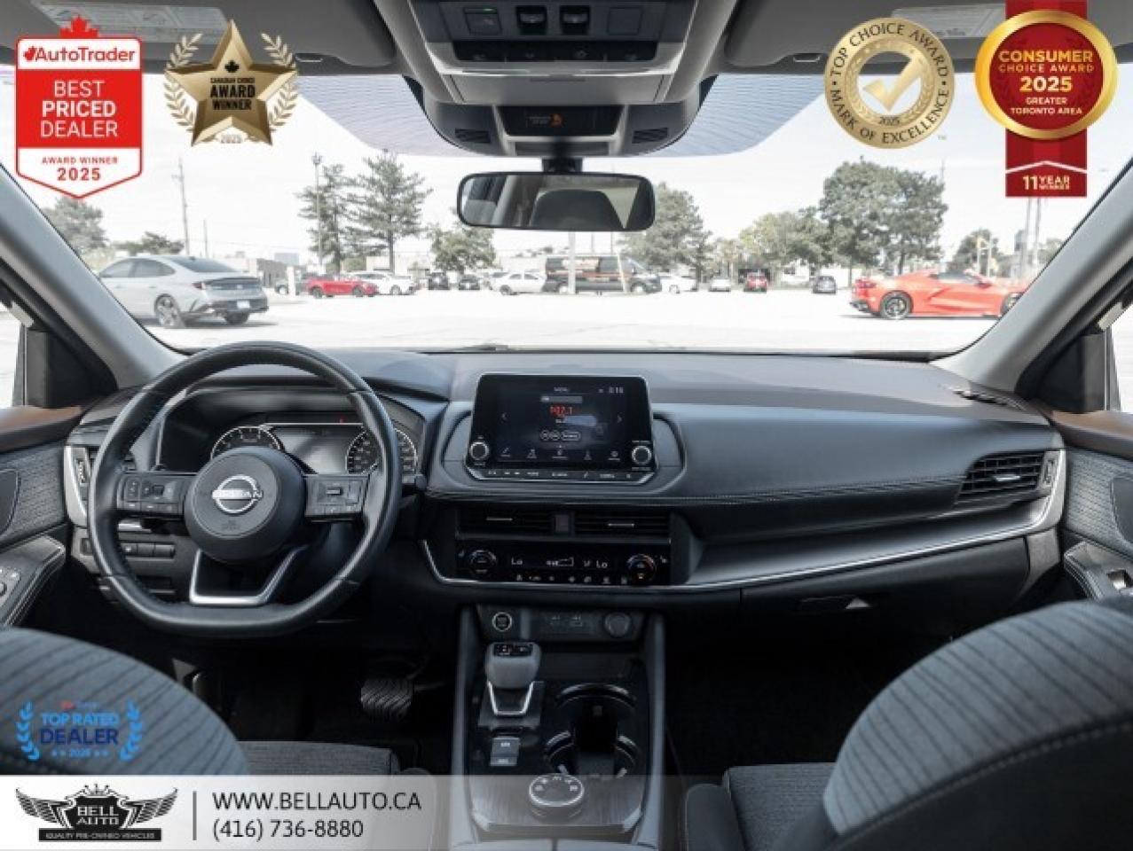 2023 Nissan Rogue SV Moonroof   PANO   HTD & PWR SEATS   B.CAM   B.S Photo