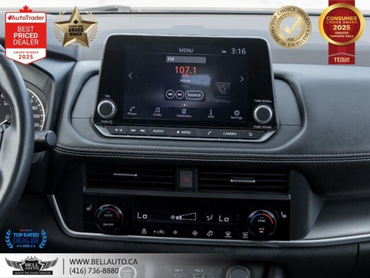 2023 Nissan Rogue SV Moonroof   PANO   HTD & PWR SEATS   B.CAM   B.S Photo