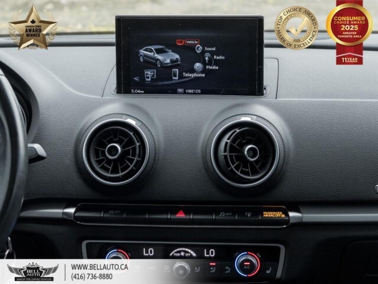 2017 Audi A3 2.0T Komfort   PANO   XENON   LEATHER   PWR&HTD SE Photo