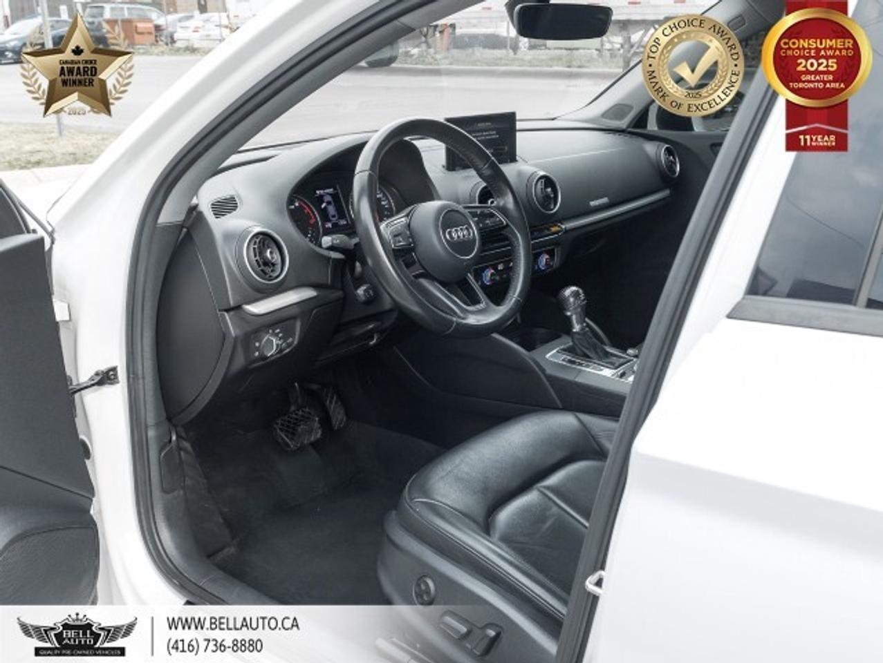 2017 Audi A3 2.0T Komfort   PANO   XENON   LEATHER   PWR&HTD SE Photo