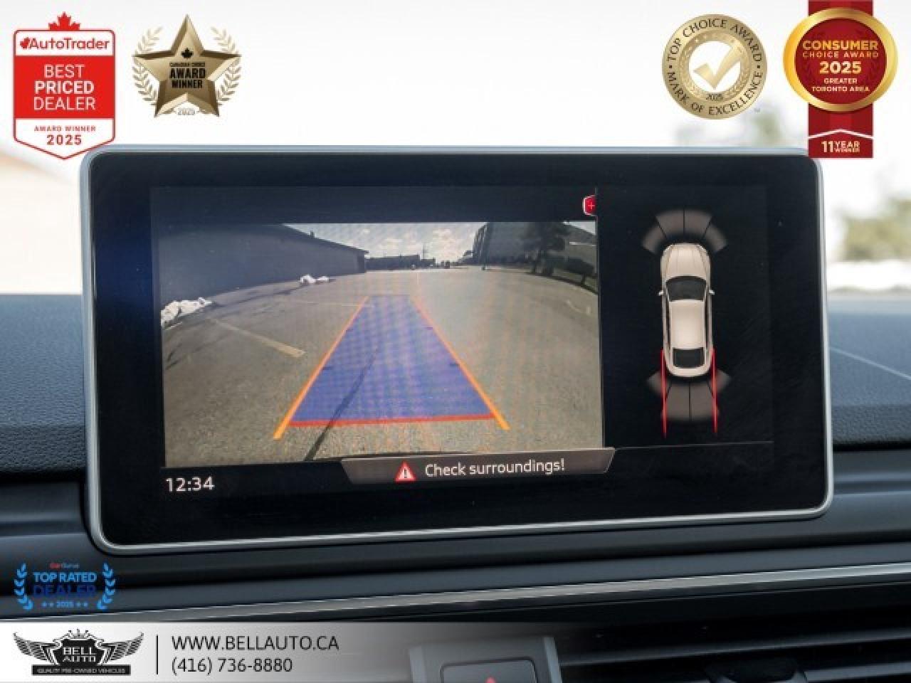 2018 Audi S5 Sportback Progressiv   S-LINE   SUNROOF   MSGSEATS   B.CAM Photo4