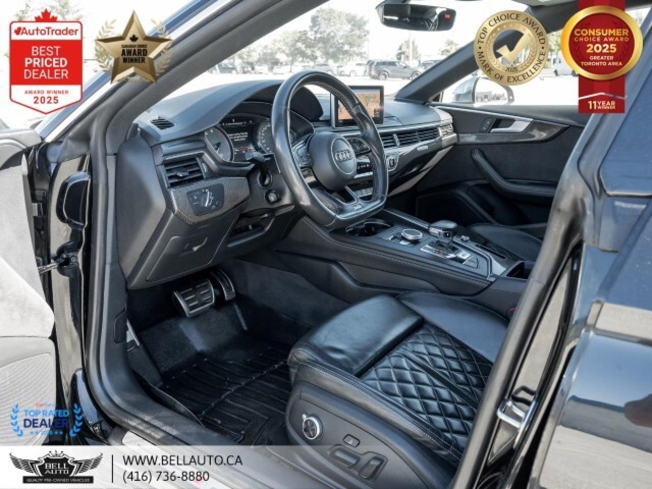 2018 Audi S5 Sportback Progressiv   S-LINE   SUNROOF   MSGSEATS   B.CAM Photo