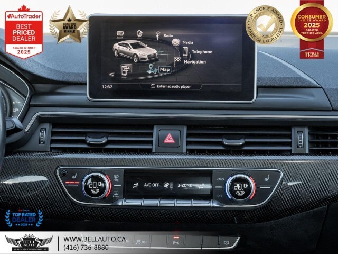 2018 Audi S5 Sportback Progressiv   S-LINE   SUNROOF   MSGSEATS   B.CAM Photo